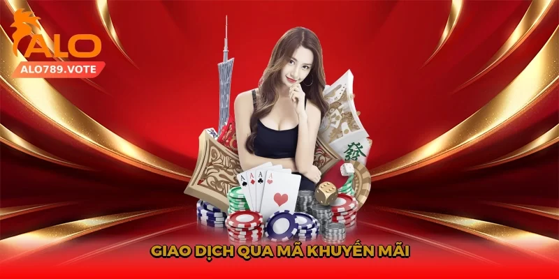 Giao dịch qua mã khuyến mãi